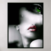 The Green Eyed Monster Print