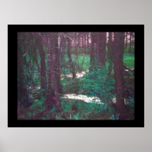 The Green Fairy Woods Poster