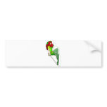 THE GREEN FISHING NYMPH bumper stickers