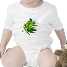 The Green Parrots apparel T-shirts