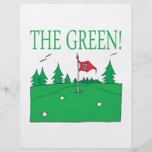 The Green Personalized Flyer