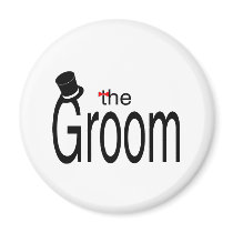 The Groom Fridge Magnets