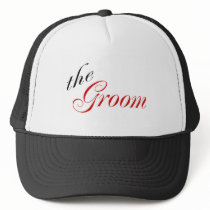 The Groom (Red) Trucker Hat