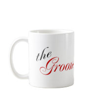 The Groom (Red) Coffee Mug