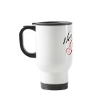 The Groom (Script Red) Mug