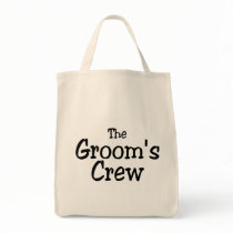 The Grooms Crew Wedding Tote Bag