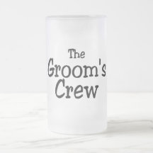 The Grooms Crew Wedding Mug