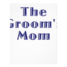 The Grooms Mom Letterhead