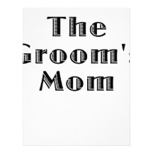 The Grooms Mom Letterhead Design