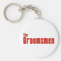 The Groomsmen (Mafia Red) Keychain