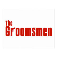 The Groomsmen (Mafia Red) Postcard