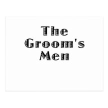 The Groomsmen Post Card