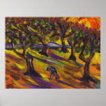 The grove of olives posters