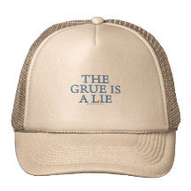The Grue is a Lie Trucker Hats