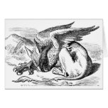 The  Gryphon from Alice in Wonderland Greeting Cards