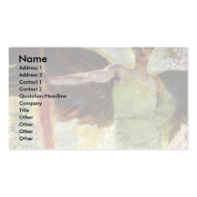 The Guardian Of Paradise By Stuck Franz Von Business Card Templates