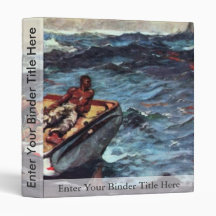 The Gulf Stream Gulf Stream By Homer Winslow 3 Ring Binder