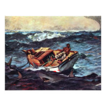 The Gulf Stream Gulf Stream By Homer Winslow Personalized Invitation