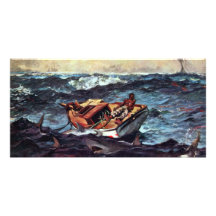 The Gulf Stream Gulf Stream By Homer Winslow Photo Card