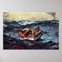 The Gulf Stream Gulf Stream By Homer Winslow Print