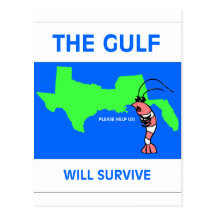 The Gulf Will Survive Postcard