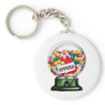 The Gumball Machine of Happiness Keychain