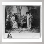 The Gypsy Fortune Teller Print