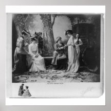 The Gypsy Fortune Teller Print