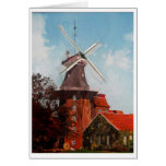 The Hage Mühle painted in oil Cards