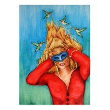 The Hairdressers ACEO Art Trading Cards Business Card Templates