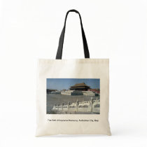 The Hall of Supreme Harmony, Forbidden City, Beiji Canvas Bag