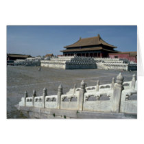 The Hall of Supreme Harmony, Forbidden City, Beiji Greeting Cards