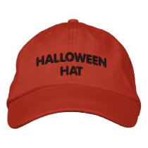 The Halloween Hat Embroidered Hats