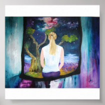 The Hallucination Framed Print