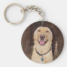 The Happy Lab Keychains