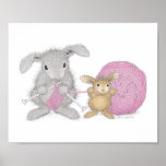 The HappyHoppers® Wall Art Poster