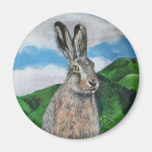 The Hare Refrigerator Magnets