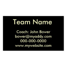 The Hattrick Business Cards