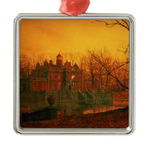 The Haunted House ornaments
