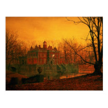 The Haunted House postcards