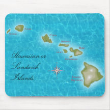 The Hawaiian Islands Mouse Pads
