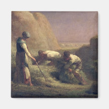 The Hay Trussers, 1850-51 Fridge Magnet