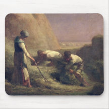 The Hay Trussers, 1850-51 Mousepads
