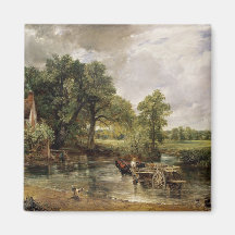 The Hay Wain, 1821 Fridge Magnet
