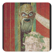 The Head of the Elderly Silenus Sticker