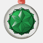The Heart Chakra Christmas Tree Ornaments