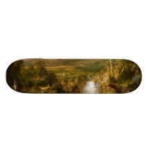 The Heart of the Andes by Frederic Edwin Church Custom Skate Board