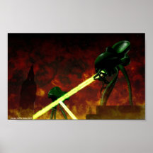 The Heat Ray in London Print