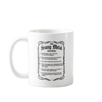 The Heavy Metal Checklist Mug