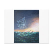 The Helmsman Post Cards